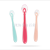 New Children Silicone Spoon Baby Safety Eat Training Tableware Infant Food Supplement Feeding Spoon Factory Direct Sales