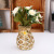 Tieyi weaves artificial flower vase flower vase flower device round mouth rattan weaves floret bottle home decoration decoration piece