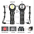 New LED flashlight with magnetic COB working lamp inspection lamp outdoor lighting flashlight