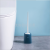 No dead corner toilet brush with TPR soft brush head can be automatically air-dried