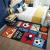 Super soft velvet ocean floor mat bathroom kitchen hd printing 3D non-slip mat water absorption carpet door mat foot pad