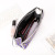 Hot style stripe laser briefcase is a Hot seller. PU waterproof portable cosmetic bag