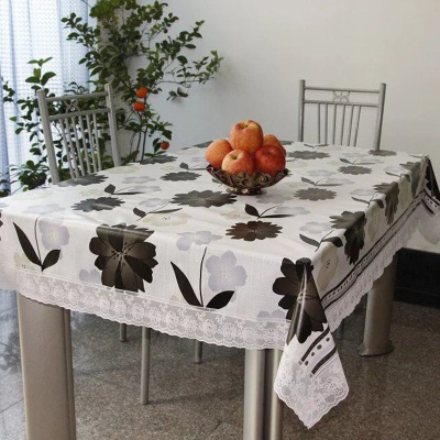 Factory Direct Sales Fashion Tablecloth Modern Minimalist Tablecloth Household Dining Table Fabrics Tablecloth Stain-Resistant Oil-Discharging Tablecloth Wholesale
