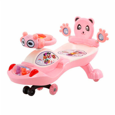 Baby twist car 1-3 years old children yo-yo car anti-rollover universal wheel swing slide can sit niuniu car