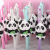 Korean stationery cute panda ballpoint pen cartoon student stationery multi-function cap warhead ballpoint pen