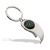 High-End Keychain Wholesale Rudder Compass Creative Car Key Ring Can Be Customized According to Customer Requirements