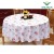 Household Wavy Tablecloth PVC Composite Cotton Dinning Table Placemat Non-Slip Waterproof round and Square Tablecloth Factory Customization