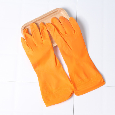 Household Cleaning Gloves Waterproof Dishwashing Laundry Housework Rubber Gloves Non-Slip Design Durable Gloves Factory Direct Sales