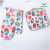 Cake Donut Printing Microwave Oven Gloves Kitchen High Temperature Resistant Baking Heat Insulation Gloves Anti-Scald Mat Wholesale