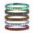 Tile Bracelet Style Natural Gemstone Hematite Beaded Men Stretch Bracelets