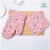 Factory Direct Sales Baking Microwave Oven Gloves Oven Baking Insulation Anti-Hot Gloves Floral Patterned Mat Set