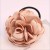 Korea new style fashion 100 take cloth art hair to act the role of simulation flower headdress camellia rose hair ring rubber band female