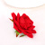 Simulation flower single head floret flannelette rose head flower red handmade fake flowers