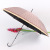 Women's Elegant Sunny Umbrella Classical Simple Flower New Flower Umbrella Straight Rod Leather Curved Handle Black Plastic Umbrella for Both Sunny and Rainy