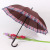 Plaid Edge Sunny Umbrella plus-Sized Automatic Long Handle Umbrella Export Hot Selling Product That Female General-Purpose Straight Pole Umbrella