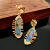 Rongyu Wish Popular Creative Fish-Shaped Golden Opal Earrings AliExpress EBay European and American Fashion Ear Jewelry