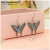 Rong Yuomei Court Painted Vintage Butterfly Earrings 2019 Cross-Border New Arrival Fashion Ornament Wholesale