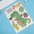 Foreign Trade Export Cartoon Dinosaur 3D 3D Stickers Bubble Sticker Bubble Stickers Flamingo Stickers Animal Stickers Customization