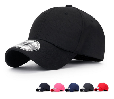 Zhen yueqi spring and summer pinhole stretch cloth size cap European and American style fully sealed baseball cap breathable light plate cap