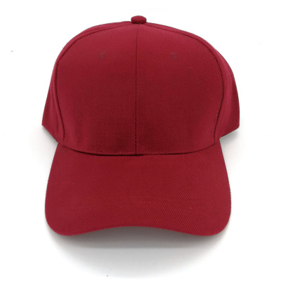 Hat lady autumn winter solid color light plate baseball cap Korean version of the outdoor sun shade curved eaves cap trend Hat