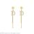 Tassel Long Alphabet Letter Earrings 925 Silver Needle 2020 New Trendy Versatile Personality Korean Temperamental Earrings Earrings