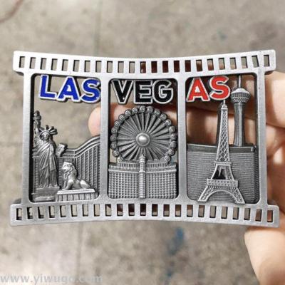 Las Vegas tourist gift box with a key chain to customize gifts