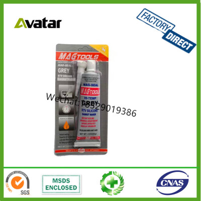MAGTOOLS grey rtv silicone sealant gasket maker 85g with factory price