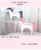 Instagram hot style unicorn horse LED small night light handmade children's bedroom lamp Scandinavian wall decoration