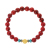 8 mm Red Turquoise Bead Buddha Bracelet Set