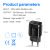 QC3.0 single USB charger full 3A charging head QC3.0 single USB mobile phone charger cross-border hot style.