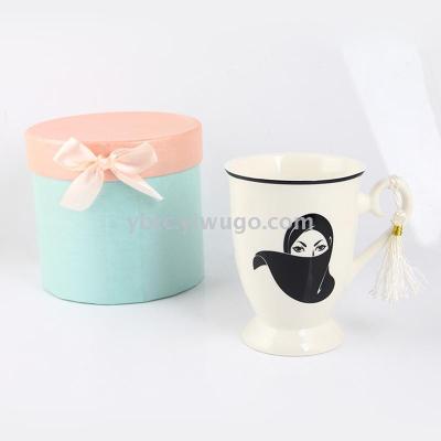 Ceramic Cup Mug Water Cup Coffee Cup Tea Cup Daily Household Crafts Gift Creative Personality Simplicity Office