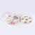 Plate ceramic plate tableware dish set combination partition