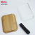 Exclusive for Cross-Border Glass Lunch Box Microwave Oven Wooden Lid Crisper Household Storage Box Office Worker Bento Cutlery Box