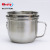 Food Grade 304 Stainless Steel Snack Cup round Student Canteen Lunch Box Thickened Food Grade Instant Noodle Cup