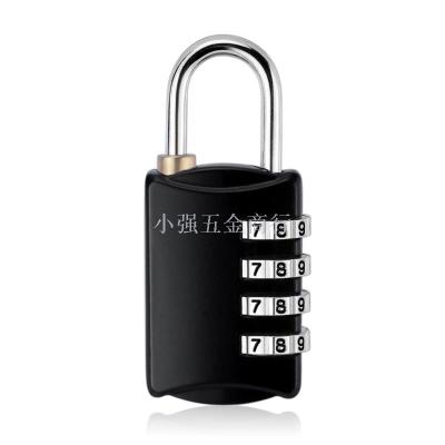 Combination lock padlock multicolor metal suitcase mini - cartoon small padlock 4-digit combination lock for luggage