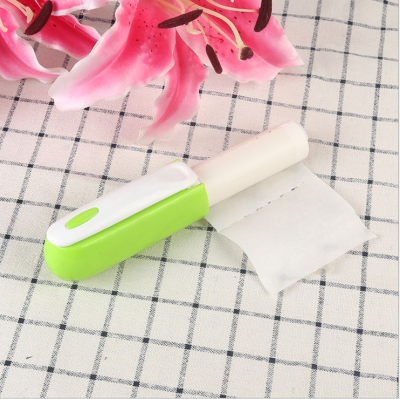 Adhesive dust remover clothing dedusting sticky hair machine portable sticky hair roller pet hair