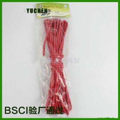 Factory direct selling small batch dyed color cotton non-woven core cord multi-strand braided foam tied rope