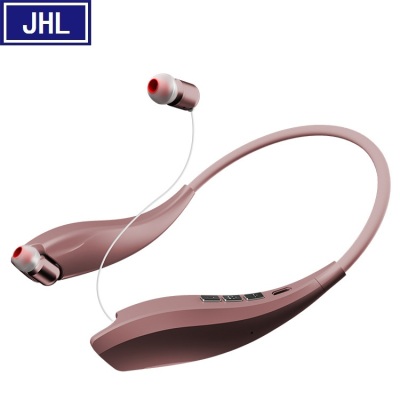 New J095 headphone manufacturers wholesale sports telescopic bluetooth headphone 5.0 wireless metal body headphone.