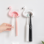 Flamingo toothbrush holder, toilet, non - perforated express toothbrush holder, toothbrush holder, toothbrush rack wall hanging