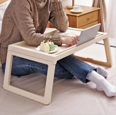 Simple laptop table on the bed of the small table can fold type lazy desk office study table mini table