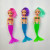 Flash Luminous Toy Mermaid Barbie Doll Stall Promotion Hot Sale Girl Gift Gift Night Market