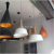 Factory direct selling modern restaurant chandelier cafe bar creative chandelier single head solid wood lamps lighting