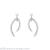 925 Silver Geometric Pearl Rhinestone Earrings Long South Korea Graceful Personality Online Celebrity Lady Earrings Eardrops Female