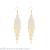 Elegant Long Luxury Full Rhinestone Tassel Sense of Quality Earrings Women's Elegant Korean Internet Celebrity Exaggerated Earrings Earrings