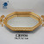 Arabia Gold Mirror Tray Small Oval Oval Mirror Multi-Purpose Fashion Tray Fruit Tray Storage Tray