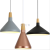 Nordic droplight individual dining room lamp bar bedside kitchen Japanese style simple creative modern solid wood lamp 