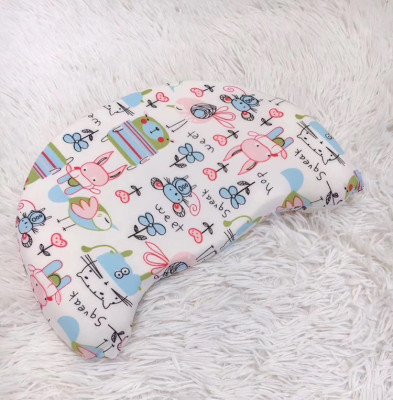 Cross-border baby products baby pillow anti-deviation head set penetrable breathable pillow baby pillow