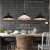 Nordic restaurant chandelier single head table lamp creative personality light luxury bar table lamp dining room simpl