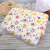 Cross border cartoon print infant anti-deviation head set pillow large rectangular memory pillow baby pillow