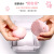 Powder puff, mildew proof and moisture proof silicone storage shelf, Powder puff, silicone protective cover, little bear, dustproof egg storage box